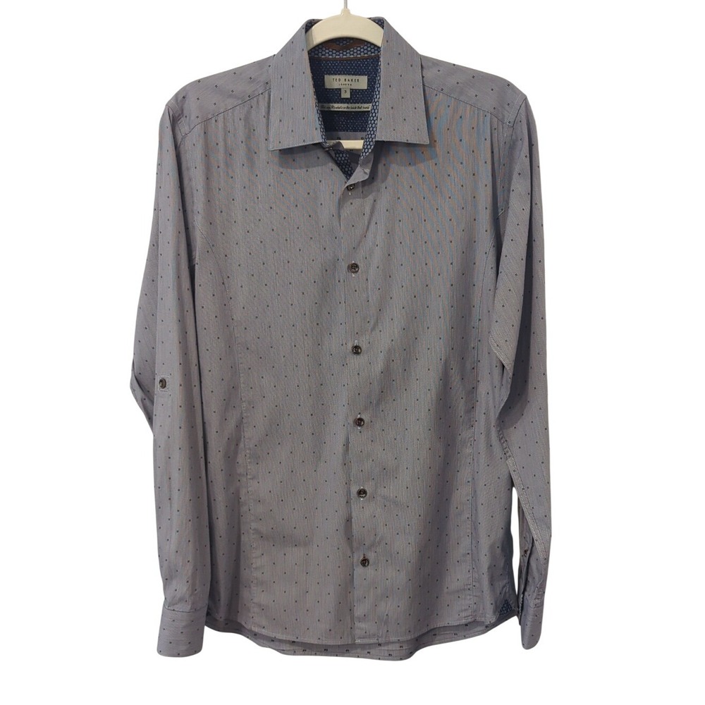 Ted Baker Dress Shirt size‎ 3 Blue